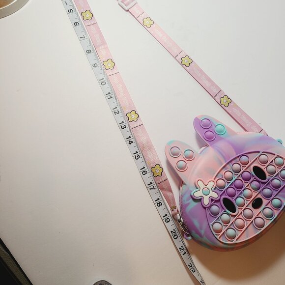 Pop-It Bunny Purse | Kids Fidget Crossbody Bag - Picture 8 of 8